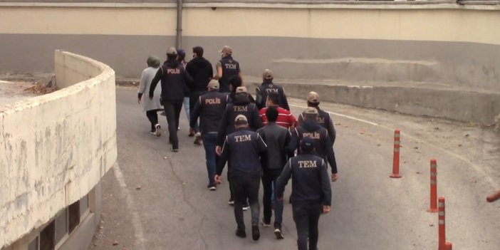 Gaziantep'te terör operasyonlarında 6 tutuklama