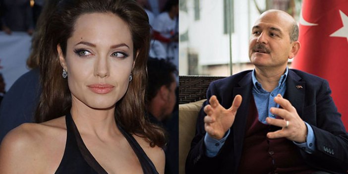 Afet toplantısında Süleyman Soylu Angelina Jolie'den neden bahsetti