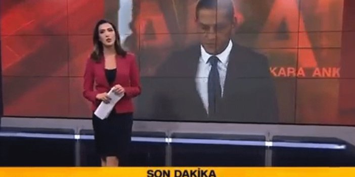 CNN TÜRK spikeri muhabire başka konuda soru sorunca canlı yayında gergin anlar yaşandı