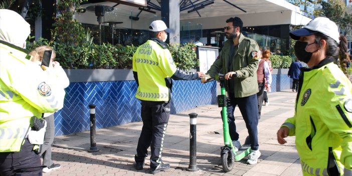 İstanbul'da motosiklet ve scooter denetimi