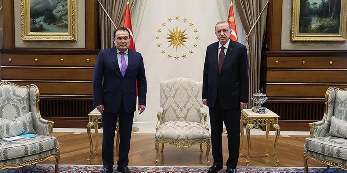 Erdoğan, Türk Konseyi Genel Sekreteri Amreyev'i kabul etti