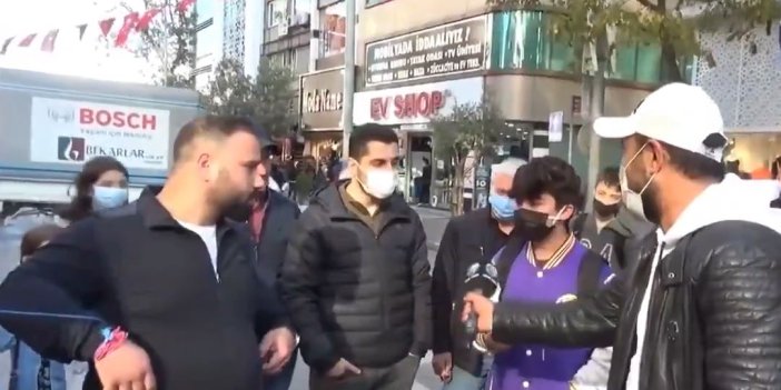 Liseliler sokak röportajında AKP'li vatandaşlara tek başına yetti