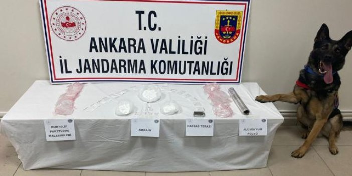 Ankara'da kokain ticareti yapan kişi yakalandı