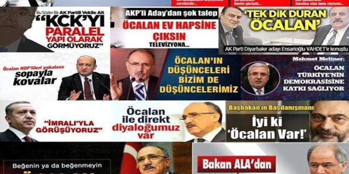 İYİ Partili Lütfü Türkkan açıkladı. AKP'li bir ismin daha Öcalan'a methiyesi ortaya çıktı