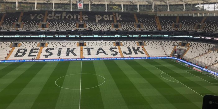 Beşiktaş- Trabzonspor mücadelesi oynanacak mı? Vodafone Park'tan ilk görüntüler geldi