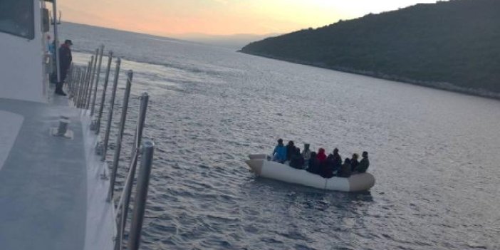 Aydın açıklarında 11 kaçak göçmen kurtarıldı