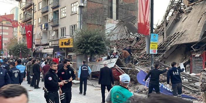 Malatya'da çöken bina için flaş iddia