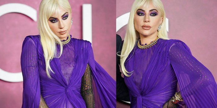 Lady Gaga yine rahat durmadı, iç çamaşırını çıkardı