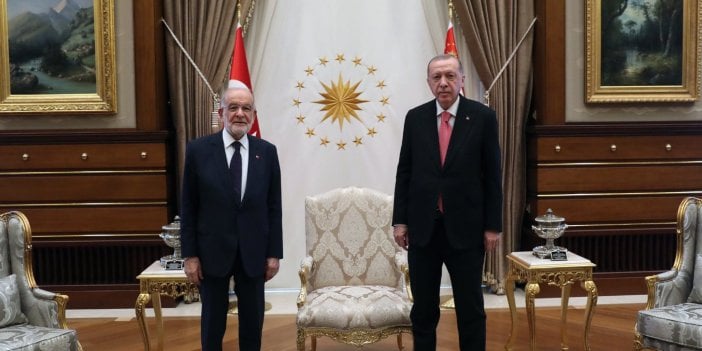 Erdoğan Karamollaoğlu görüşmesi sona erdi