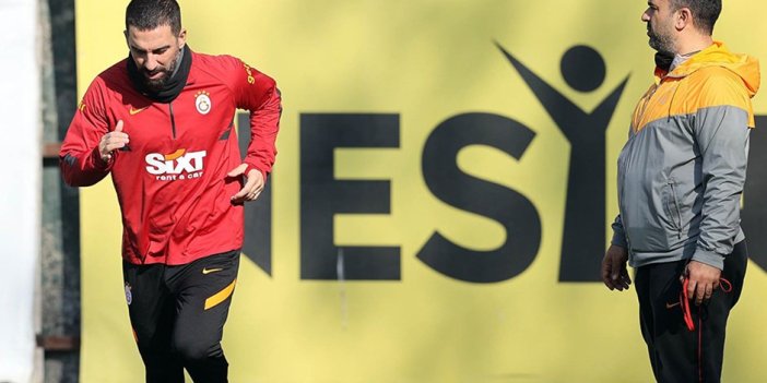 Galatasaray'da derbi öncesi Arda Turan sevinci