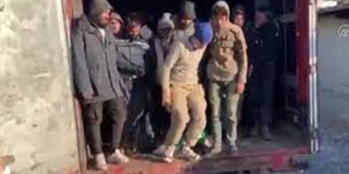 Bitlis'te 91 kaçak göçmen yakalandı