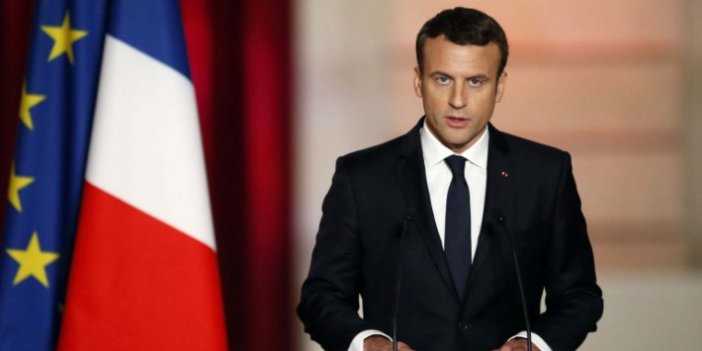Macron'dan küstah açıklama. Yine Türkiye'yi hedef aldı