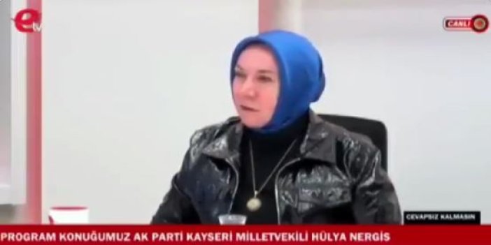 AKP'li vekil Hülya Atçı Nergis asgari ücret sorusuna gülerek "Onu düşünenler düşünsün" dedi.