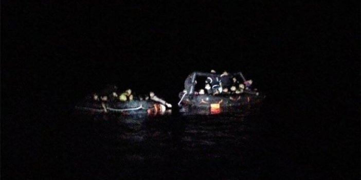 Datça'da 60 kaçak sığınmacı kurtarıldı