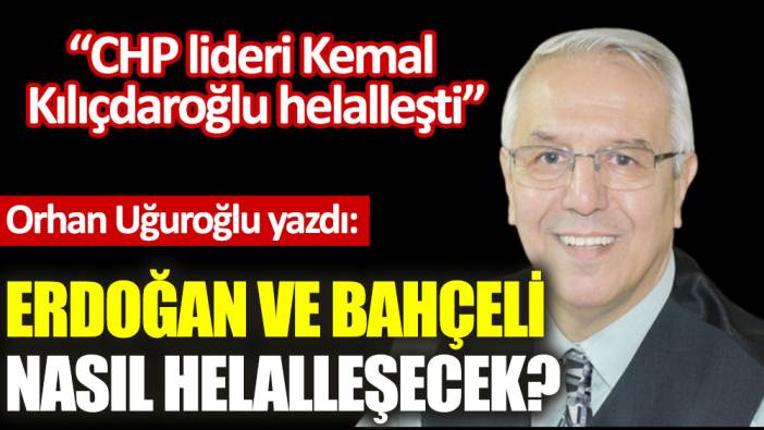 Erdoğan ve Bahçeli nasıl helalleşecek?