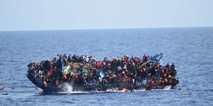 Libya açıklarında tekne battı. 75 sığınmacı öldü