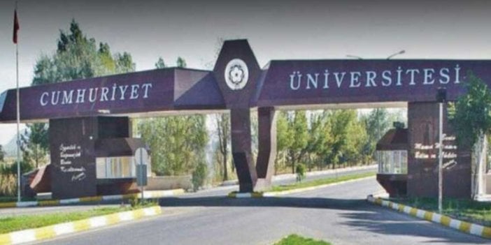 Sivas Cumhuriyet Üniversitesi açıkladı