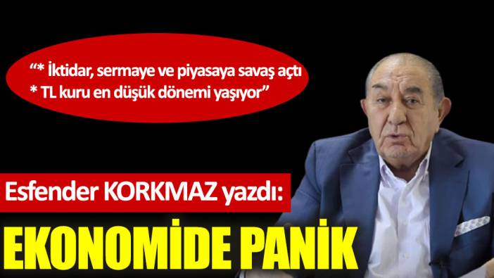 Ekonomide panik