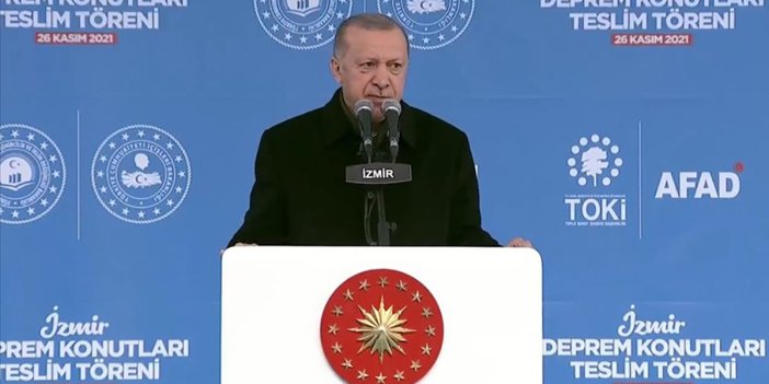 Erdoğan, Deprem Konutları Teslim Töreni'nde konuştu