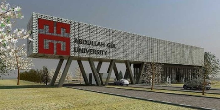 Abdullah Gül Üniversitesi duyurdu