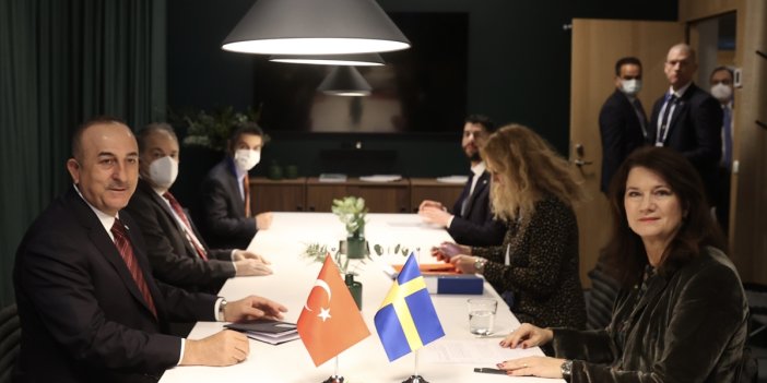 Çavuşoğlu İsveç Dışişleri Bakanı Linde ile görüştü