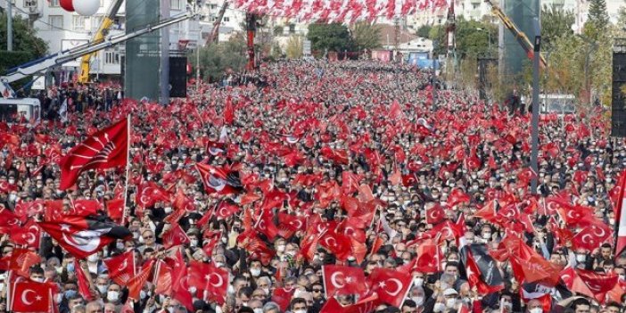 Valilikten CHP'nin Mersin Mitingi'ne ilişkin iddia: 21 bin 500 kişinin katıldı