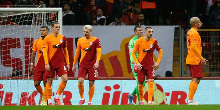 Galatasaray ligde istediğini alamıyor