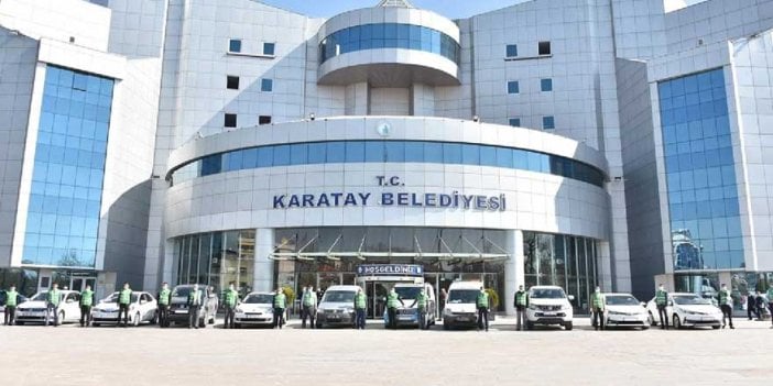 Karatay Belediyesi ilan verdi