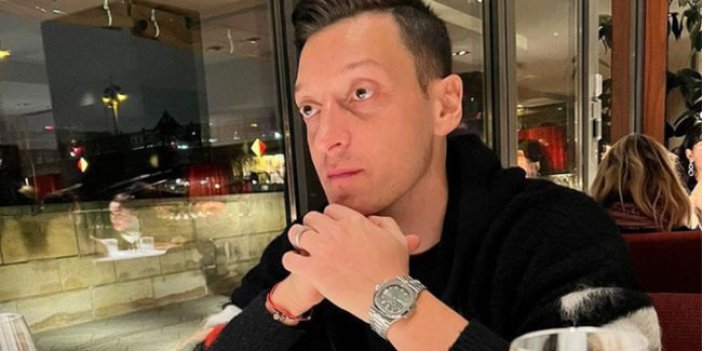 Mesut Özil'in kolundaki saatin fiyatı Fenerbahçe'deki 3 futbolcunun maaşından fazla! Fotoğrafa beğeni yağdı