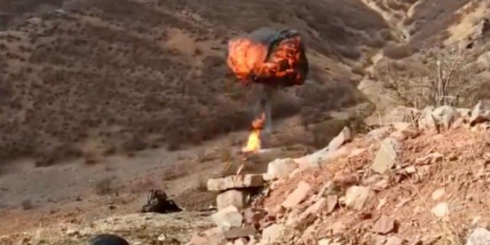 Bingöl'de PKK'lı teröristlerce kullanılan sığınak bulundu