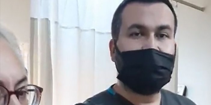 Maskesiz hasta doktoru rezil etmek için video çekti, kendisi rezil oldu! Helal olsun sana doktor bey
