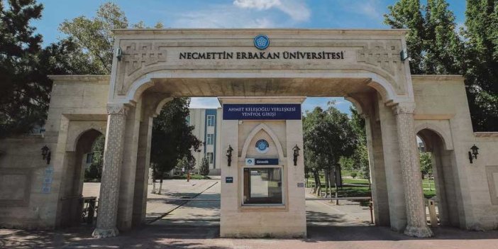 Necmettin Erbakan Üniversitesi duyurdu