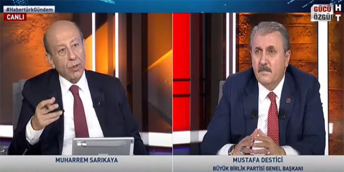 BBP lideri Mustafa Destici'nin canlı yayındaki sözleri ortalığı karıştırdı! Partiden ayrılanlar için ne dedi