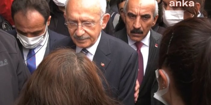 Kılıçdaroğlu'yla karşılaşan kadın isyan etti: Bugün çocuğumu okula aç gönderdim tüm Türkiye duysun!