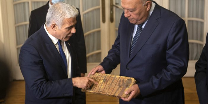 İsrail 95 parça tarihi eseri Mısır'a iade etti