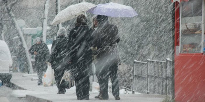 Meteoroloji'den sağanak yağış ve kar uyarısı