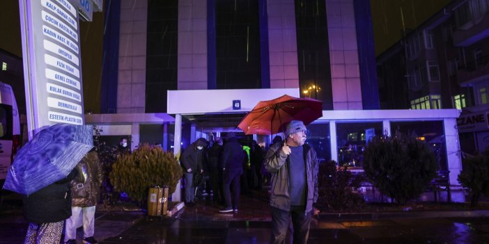 Ankara'da özel hastanede yangın: 17 kişi tahliye edildi