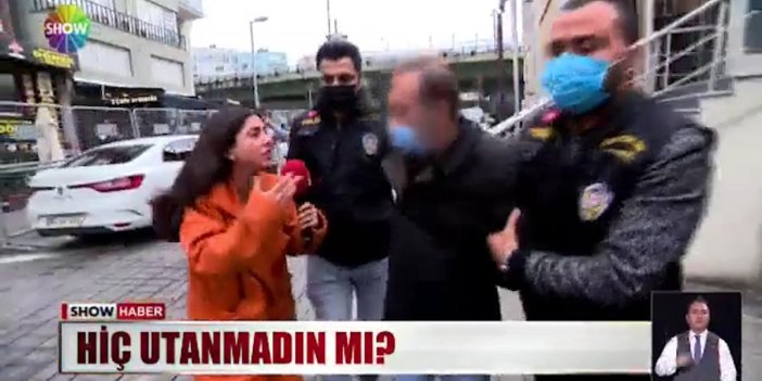 Show Haber muhabiri Tuğba Södekoğlu'na iğrenç taciz
