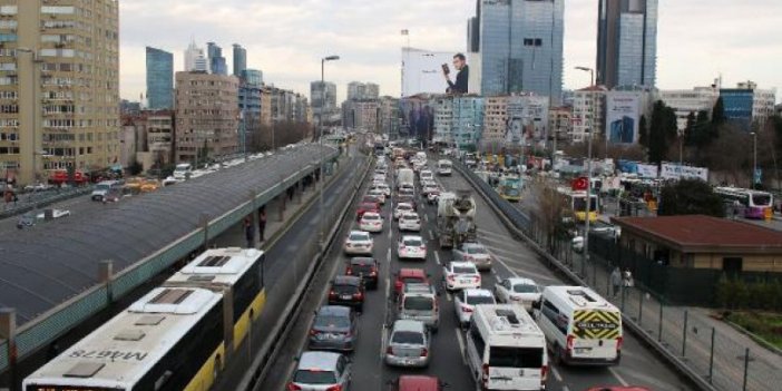 İstanbul'da trafik yoğunluğu: Yüzde 70’e ulaştı