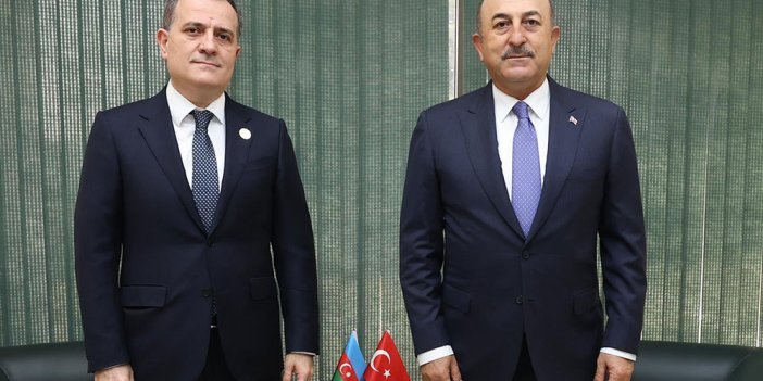 Çavuşoğlu Azerbaycan mevkidaşı ile görüştü