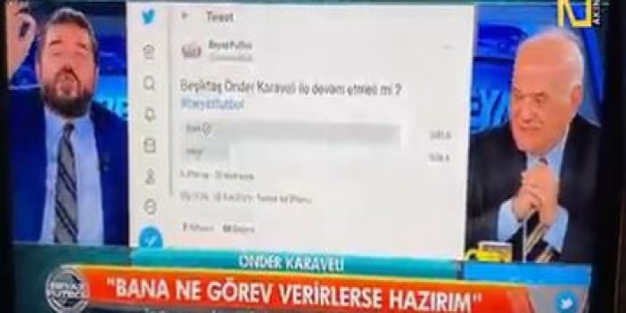 Rasim Ozan Kütahyalı'dan yeni skandal. Canlı yayında Beşiktaş'ın hocası hakkında ahlaksız yorum