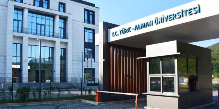 Türk-Alman Üniversitesi sayıyı açıkladı