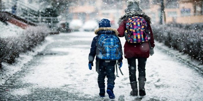 8 ilde eğitime kar yağışı engeli