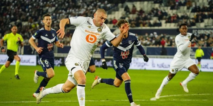 Burak Yılmaz'ın gol attığı maçta Lille 3 puanı kaptı