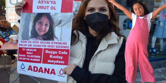 Kızının umuduna can bulabilmek için İzmir'den Adana'ya geldi 