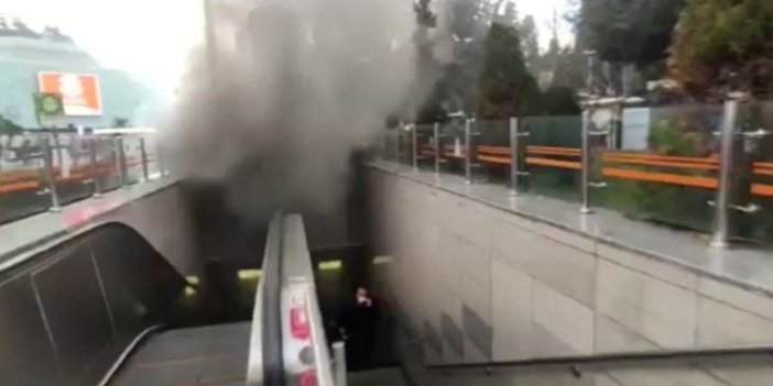 Son dakika... Şişli metro durağındaki duman paniğe neden oldu