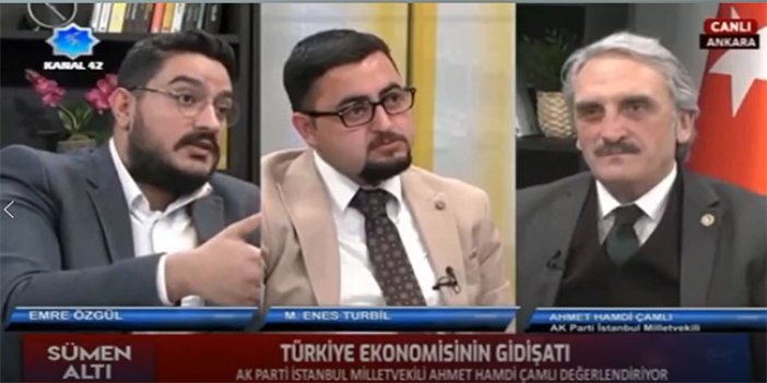 AKP'li Ahmet Hamdi Çamlı'dan CHP'liler hakkında skandal sözler! Soru soran gazeteciler de şaştı kaldı