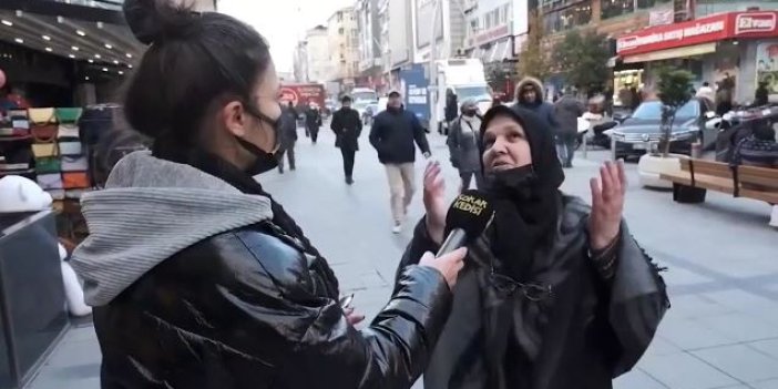Defalarca AKP'ye oy veren kadın isyan etti! Yarabbi kurtar bizi