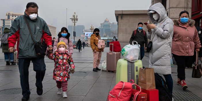 Çin'de yurt içi kaynaklı 158 vaka tespit edildi