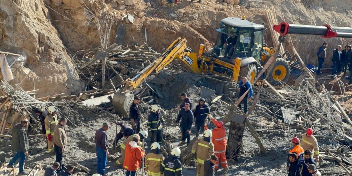 Son dakika... İnşaatta çökme: 1 işçi öldü, 1 işçi yaralı